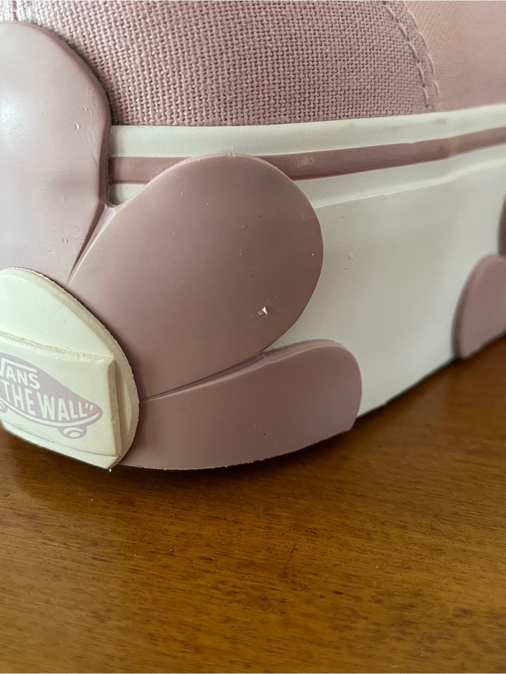 Vans Authentic Stackform Sneakers Oversized Flowers Lilac Women Size 7.5 - Picture 16 of 16